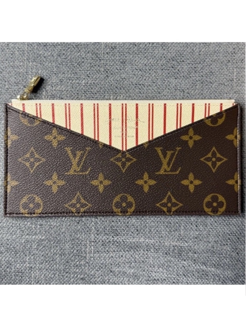 Louis Vuitton x Grace Coddington monogram zippy pouch